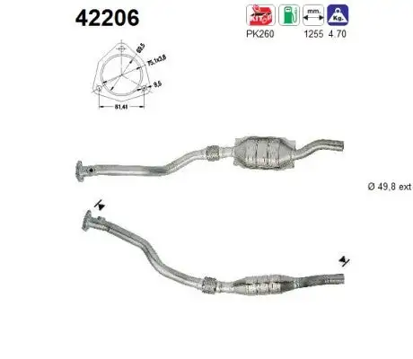 Catalyseur AS  42206