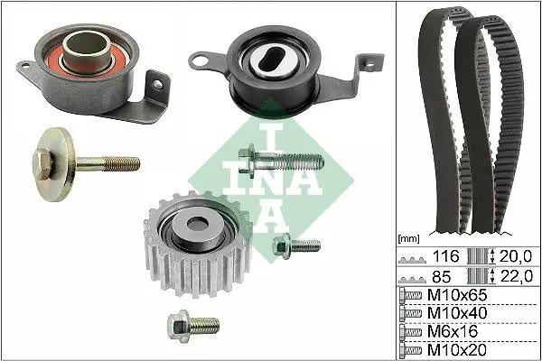 Kit de distribution INA 530 0005 10