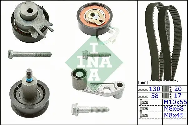 Kit de distribution INA 530 0089 10