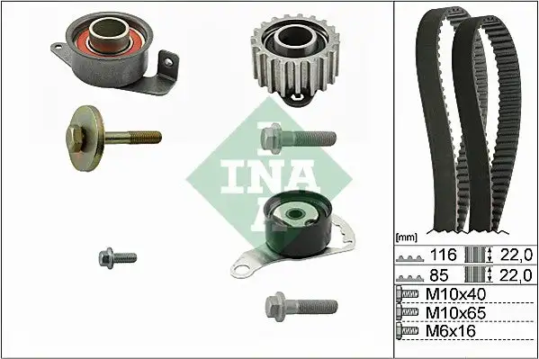 Kit de distribution INA 530 0104 10