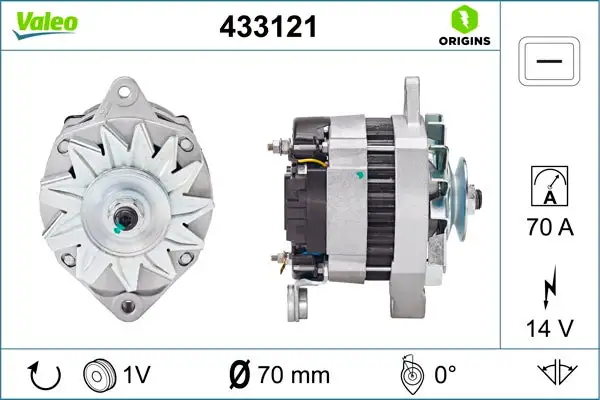 Alternateur VALEO 433121