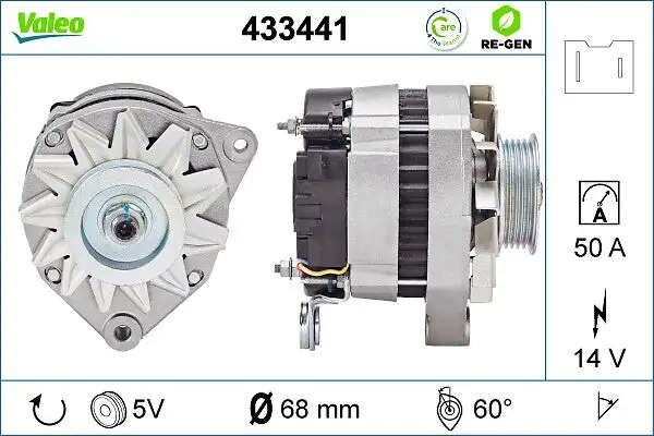 Alternateur VALEO 433441