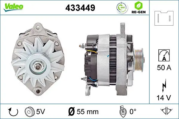 Alternateur VALEO 433449