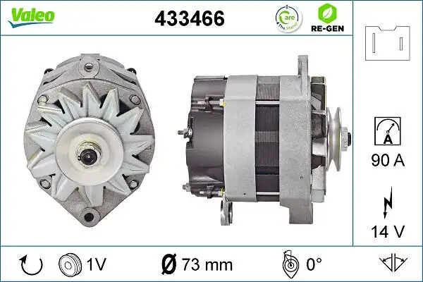 Alternateur VALEO 433466