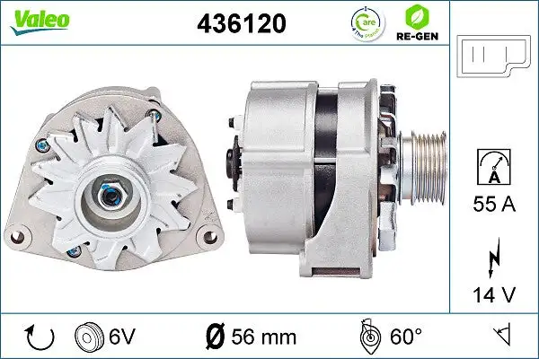 Alternateur VALEO 436120