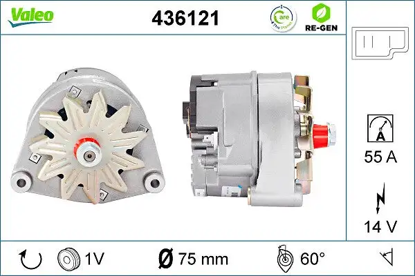 Alternateur VALEO 436121