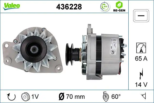 Alternateur VALEO 436228