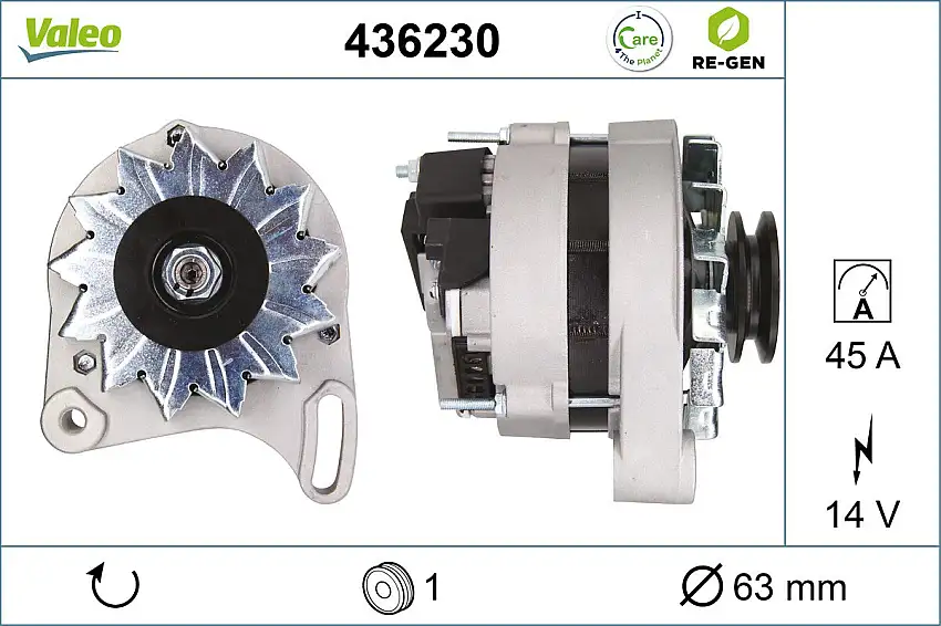 Alternateur VALEO 436230