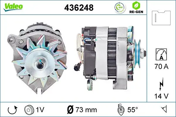 Alternateur VALEO 436248