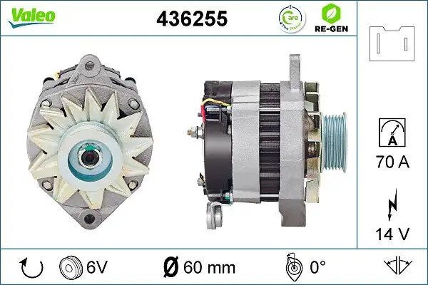 Alternateur VALEO 436255