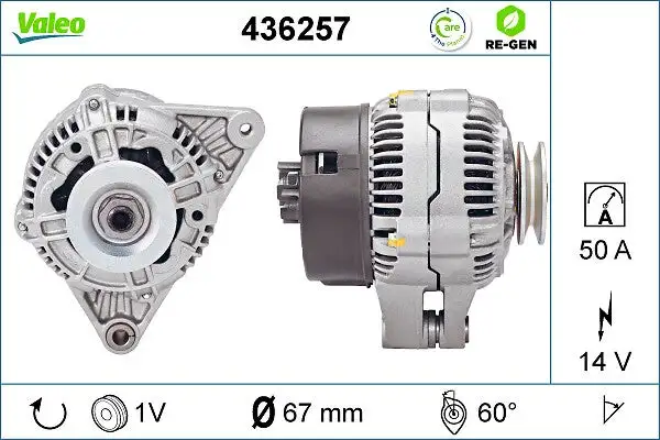 Alternateur VALEO 436257