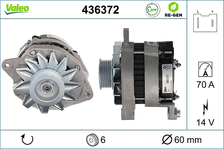 Alternateur VALEO 436372