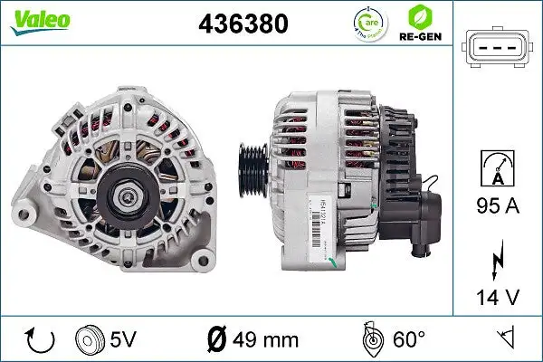 Alternateur VALEO 436380