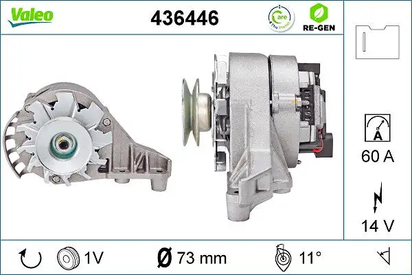 Alternateur VALEO 436446