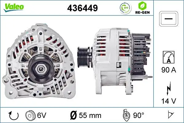 Alternateur VALEO 436449