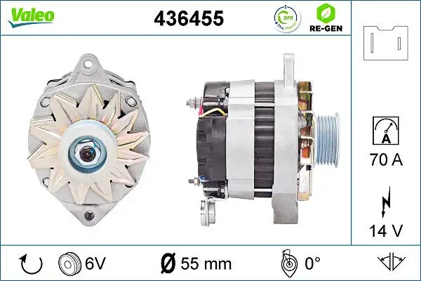 Alternateur VALEO 436455