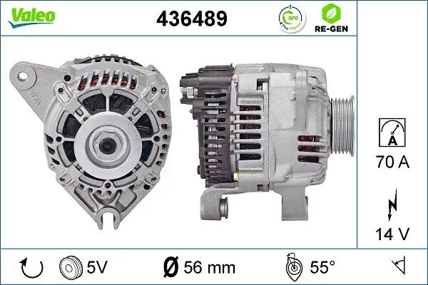 Alternateur VALEO 436489