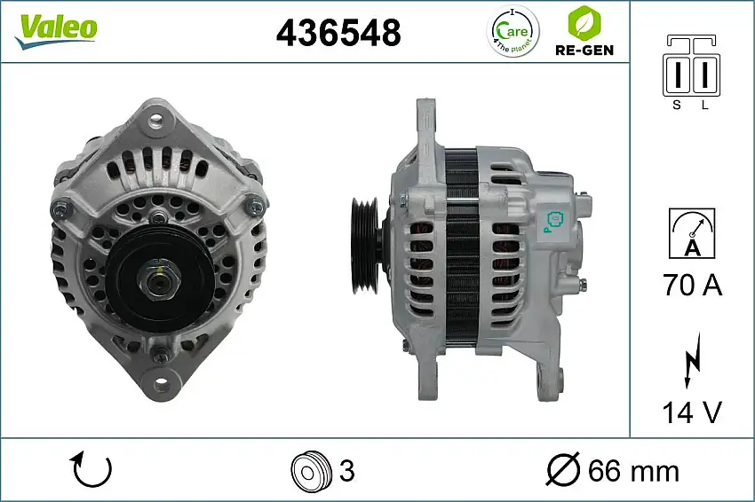 Alternateur VALEO 436548