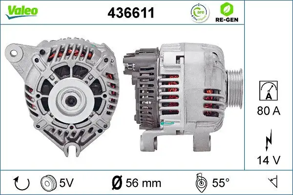 Alternateur VALEO 436611