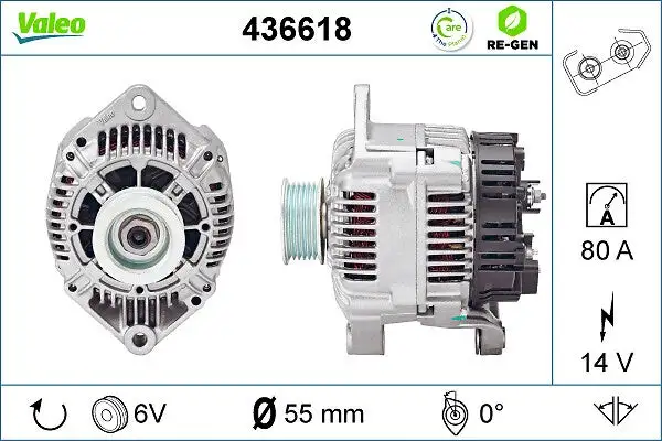 Alternateur VALEO 436618
