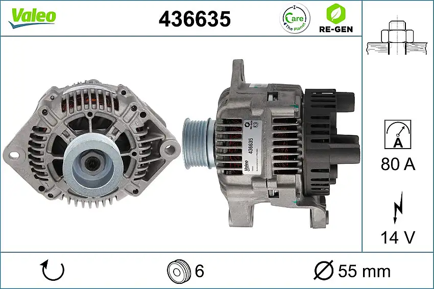 Alternateur VALEO 436635