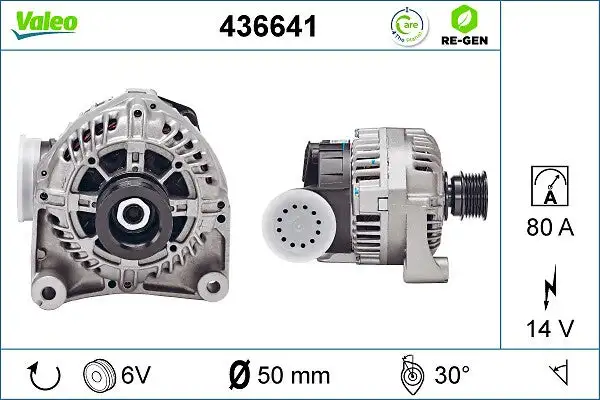 Alternateur VALEO 436641