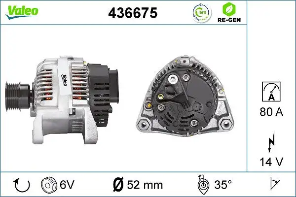 Alternateur VALEO 436675