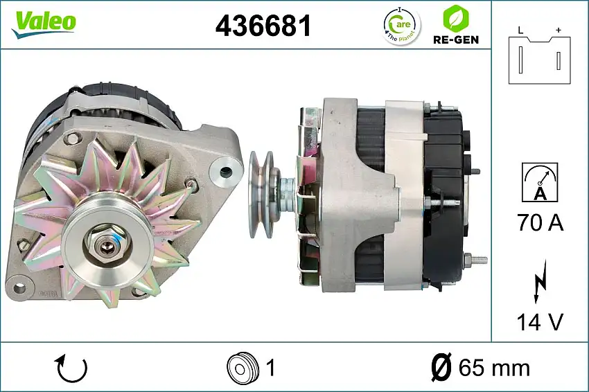 Alternateur VALEO 436681