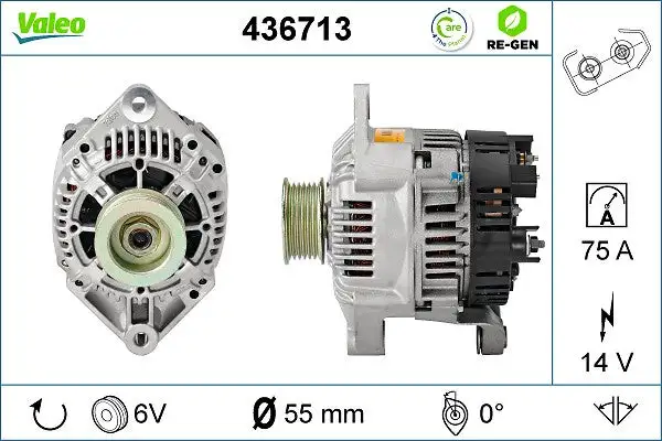 Alternateur VALEO 436713