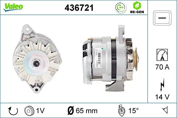 Alternateur VALEO 436721