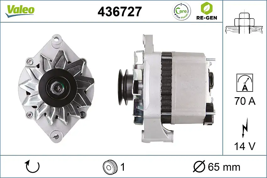 Alternateur VALEO 436727