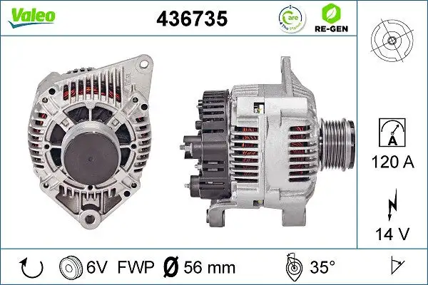 Alternateur VALEO 436735