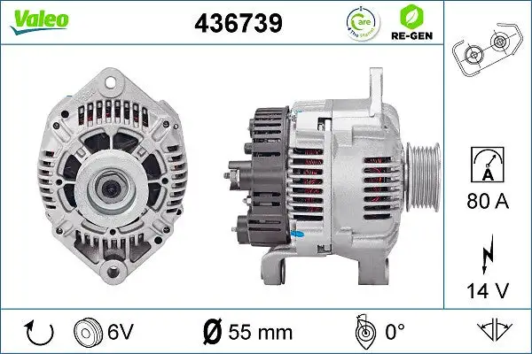 Alternateur VALEO 436739