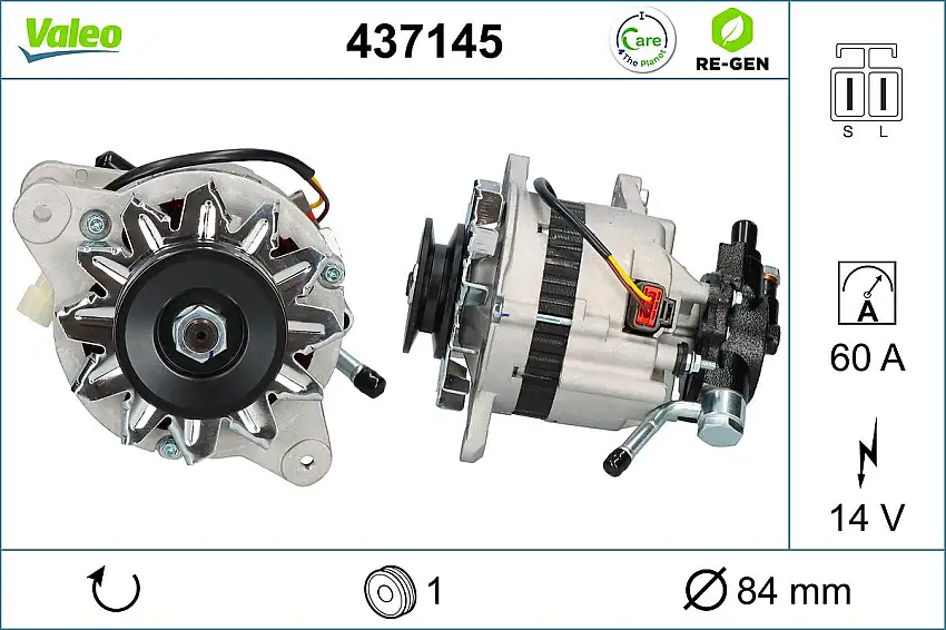 Alternateur VALEO 437145