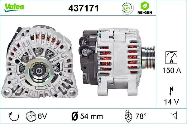 Alternateur VALEO 437171