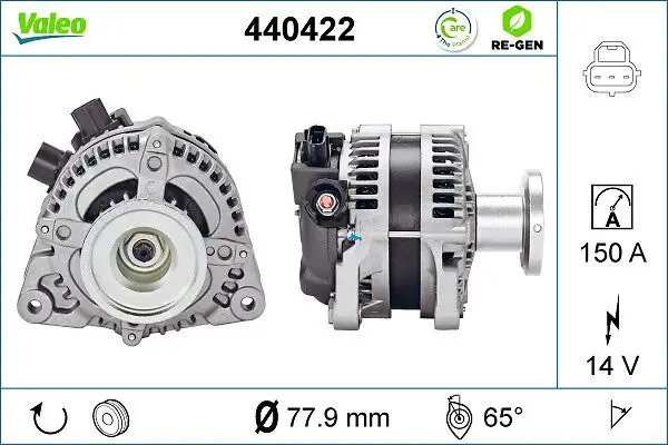 Alternateur VALEO 440422