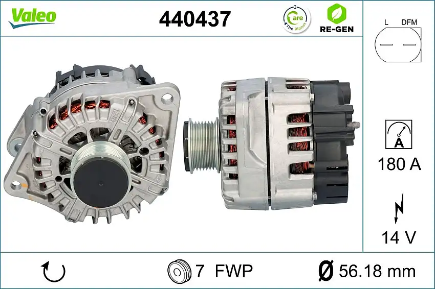 Alternateur VALEO 440437