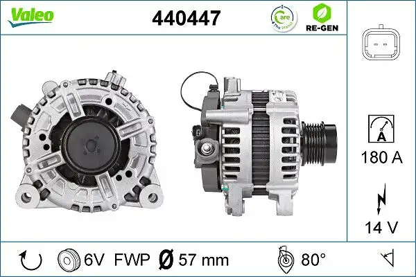 Alternateur VALEO 440447
