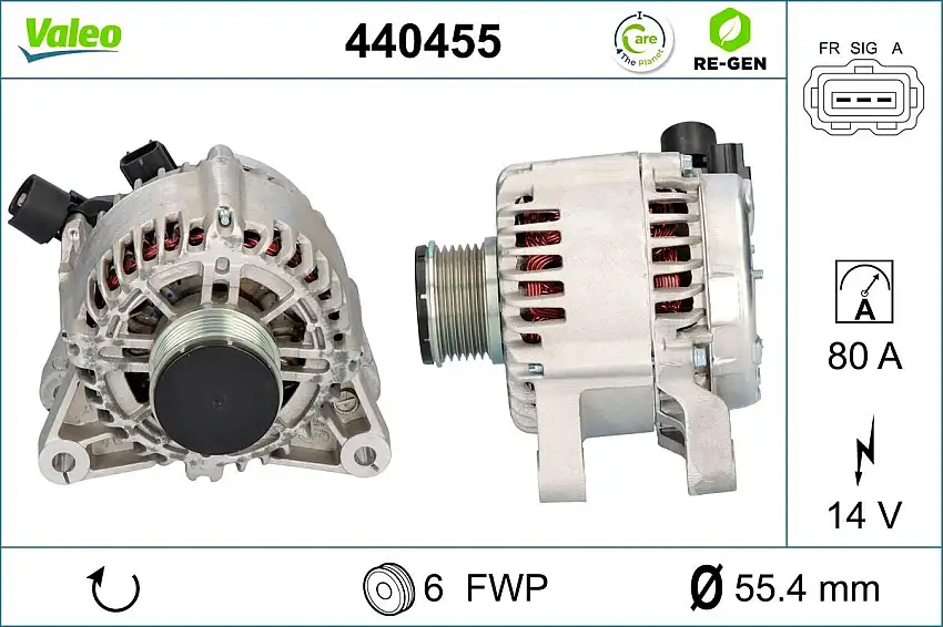 Alternateur VALEO 440455