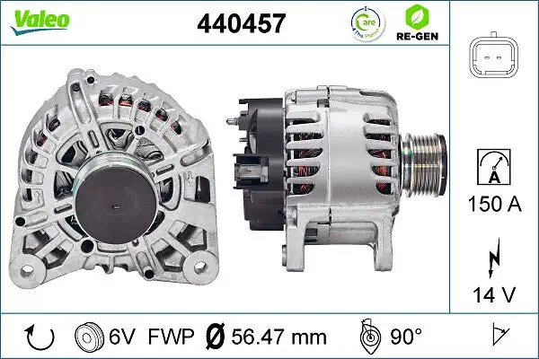 Alternateur VALEO 440457