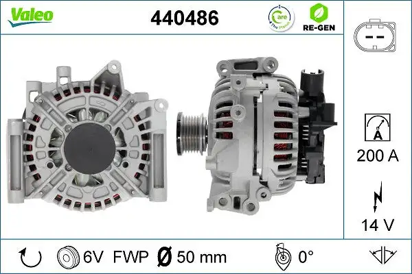 Alternateur VALEO 440486