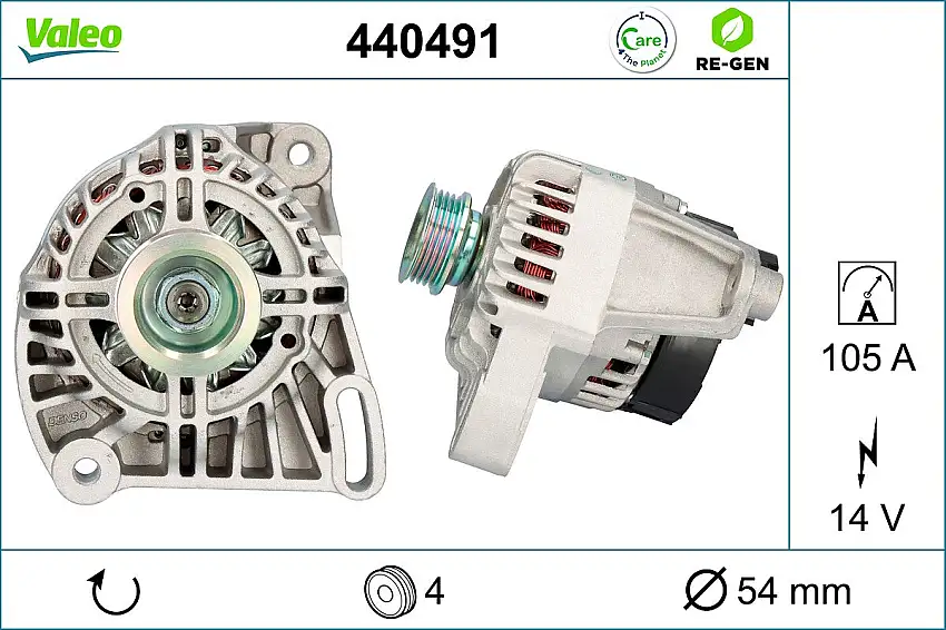 Alternateur VALEO 440491