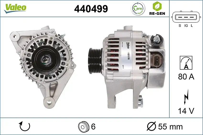 Alternateur VALEO 440499