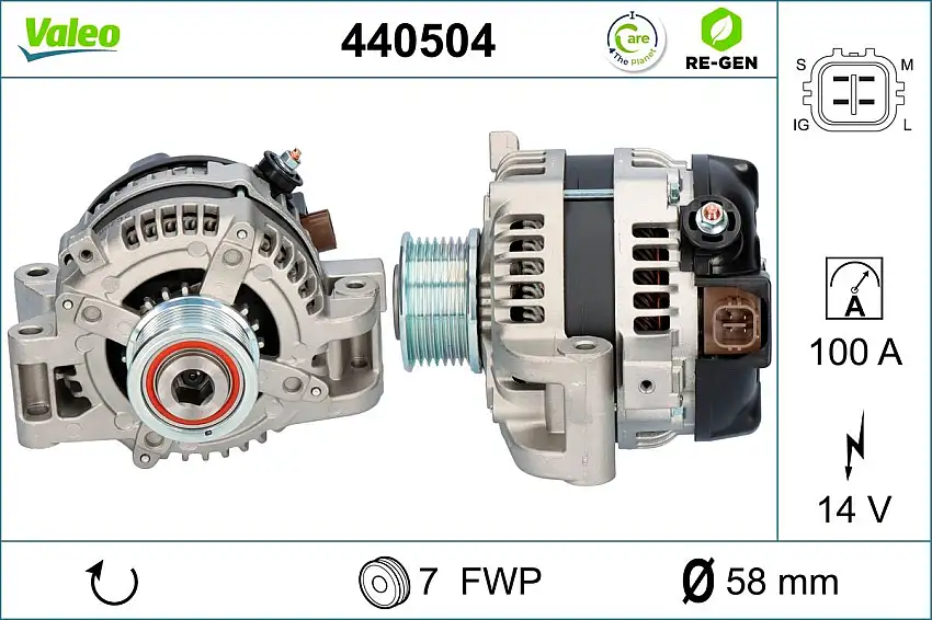 Alternateur VALEO 440504