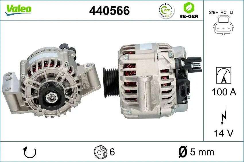 Alternateur VALEO 440566
