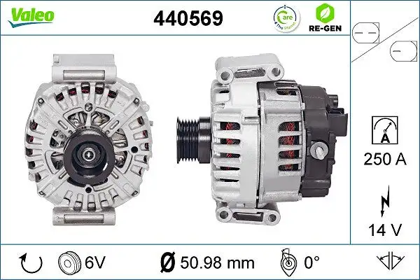 Alternateur VALEO 440569