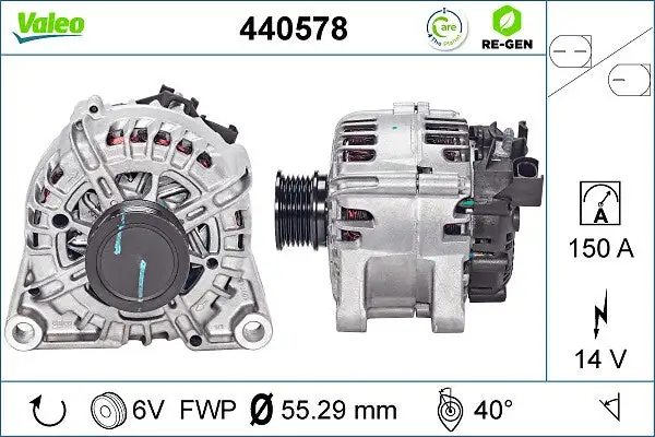 Alternateur VALEO 440578