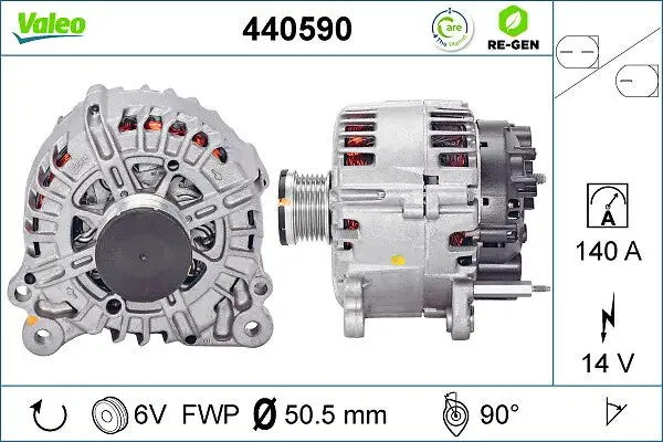 Alternateur VALEO 440590