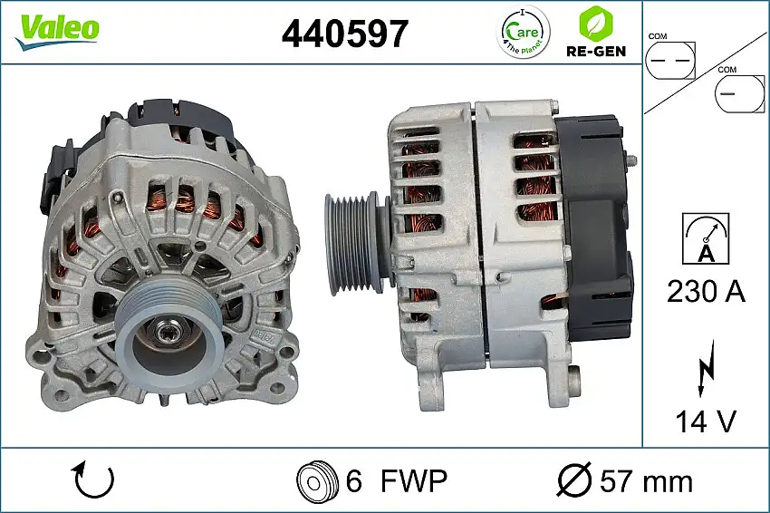 Alternateur VALEO 440597