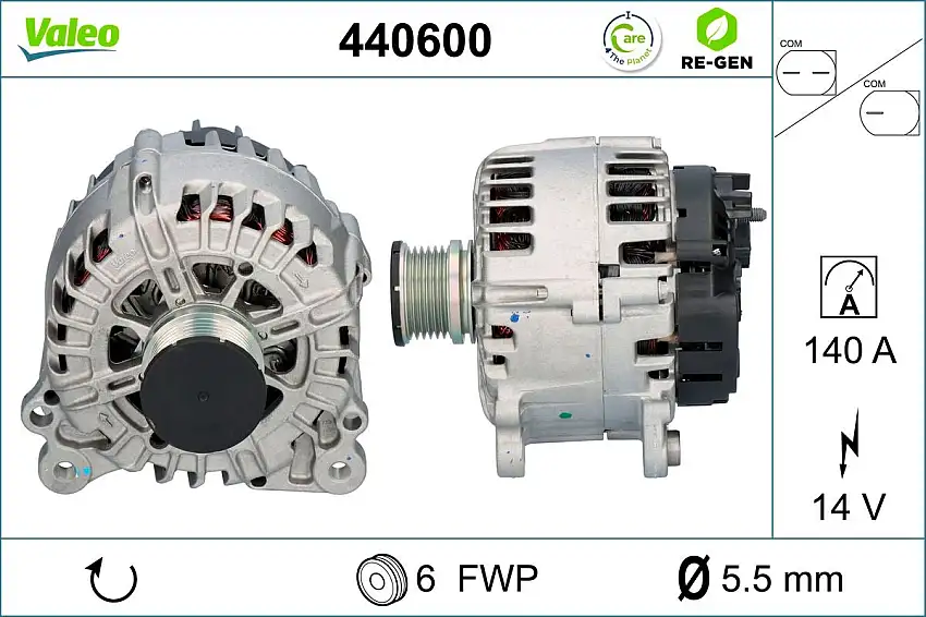 Alternateur VALEO 440600
